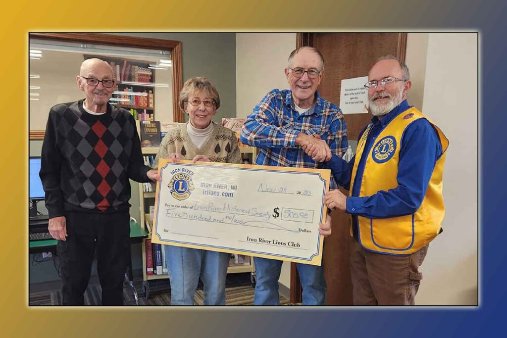 Iron River Lions Club. Western Bayfield County Historical Society