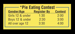 Pie Eating Contest Ages